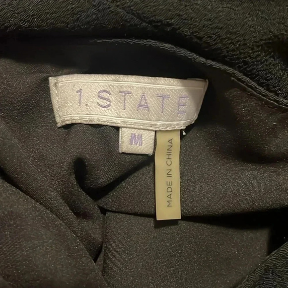 NWT black jumpsuit size medium - Picture 6 of 9